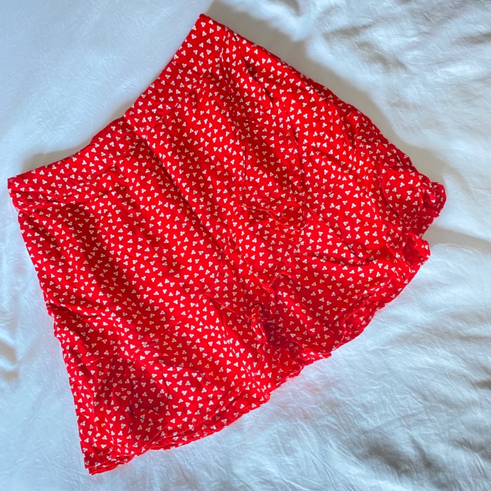 Floral Flowey Mini Skirt